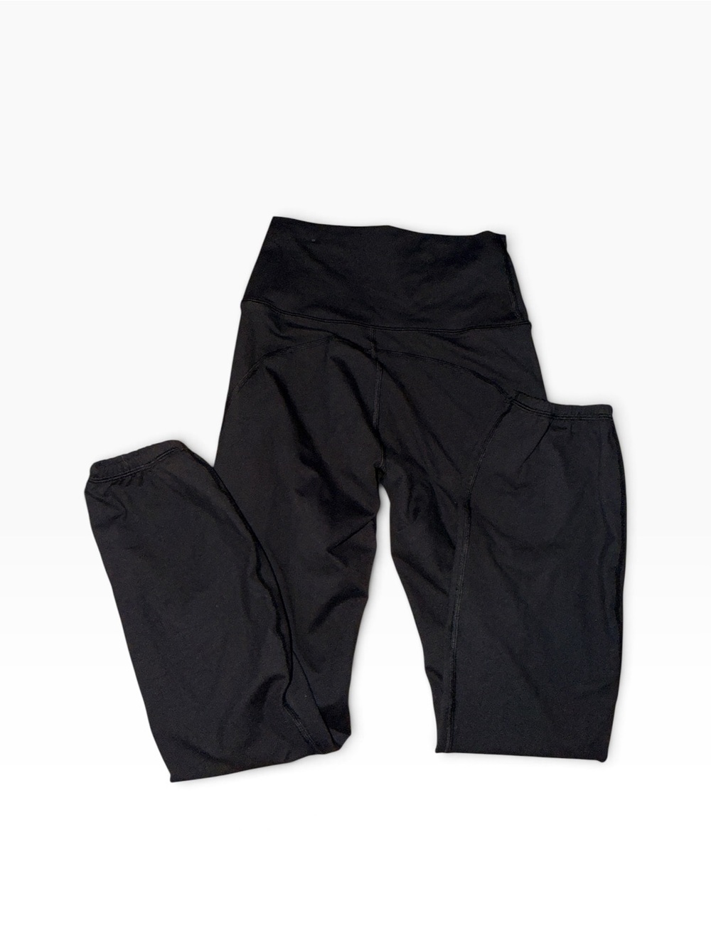 aerie Black High-Rise Performance Joggers